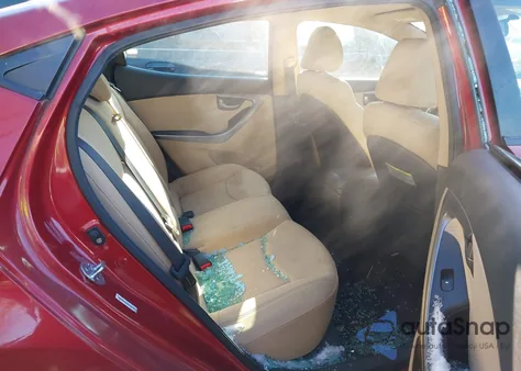 2012 Hyundai Elantra Gls из США, поврежденный, VIN KMHDH4AE4CU204062